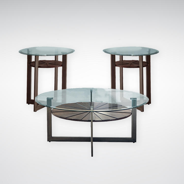 Three Piece Table Set